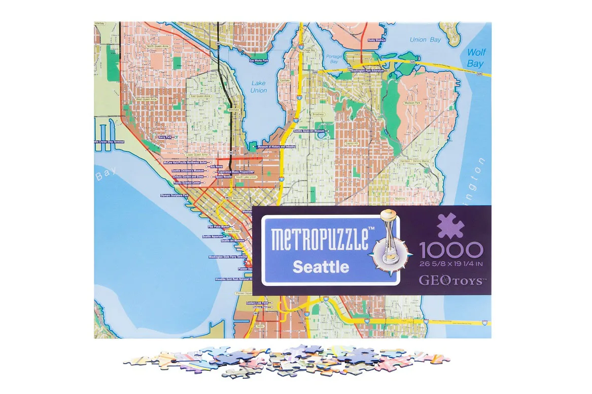 Seattle MetroPuzzle Travel