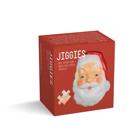 Bright Santa Jiggie Mini Puzzle Christmas