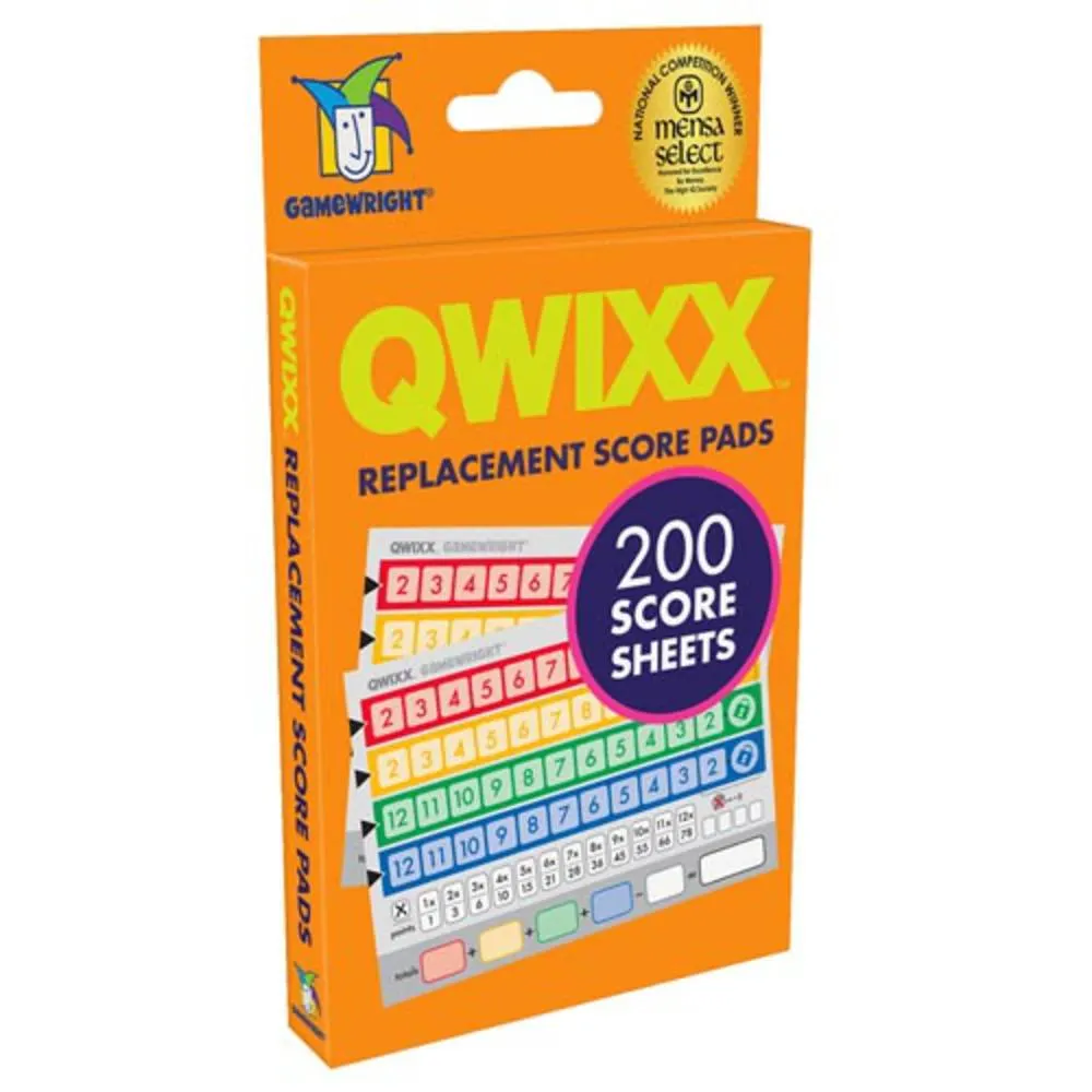 Qwixx Score Pads