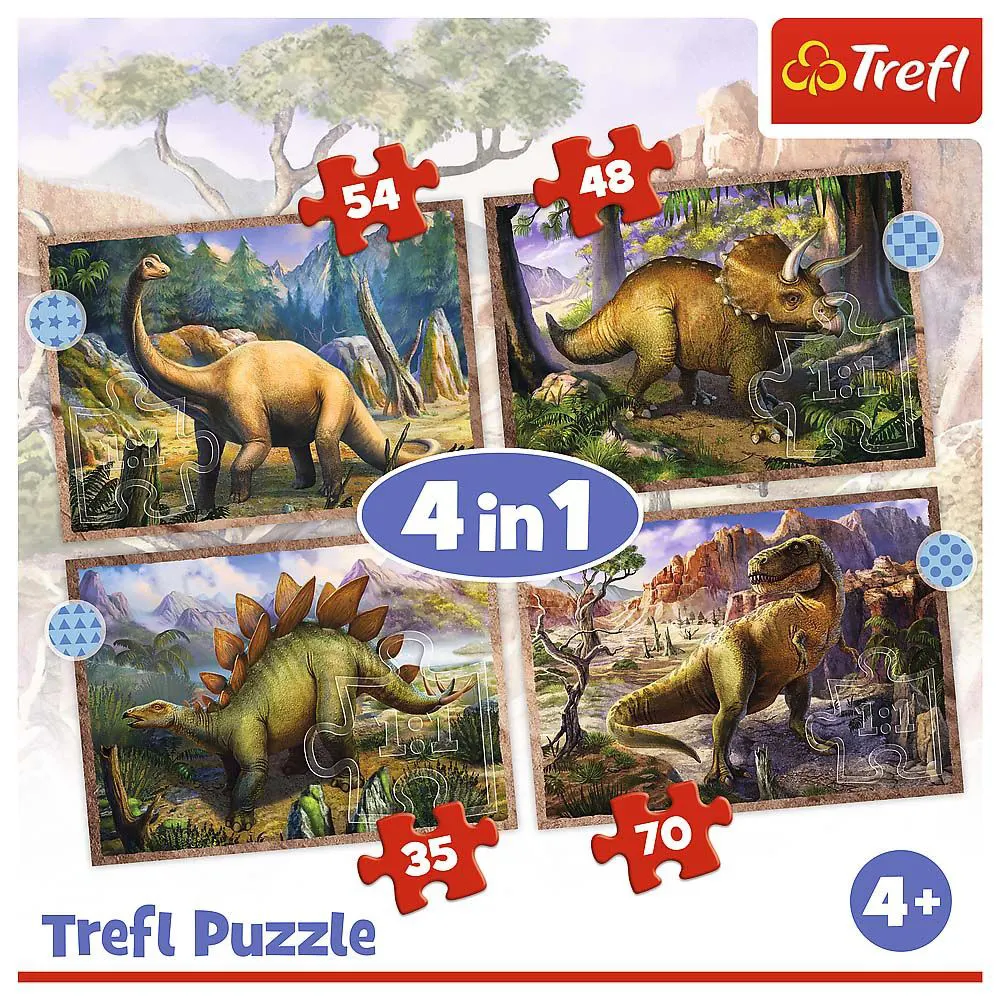 4 in 1: Interesting Dinosaurs - Scratch and Dent Dinosaurs