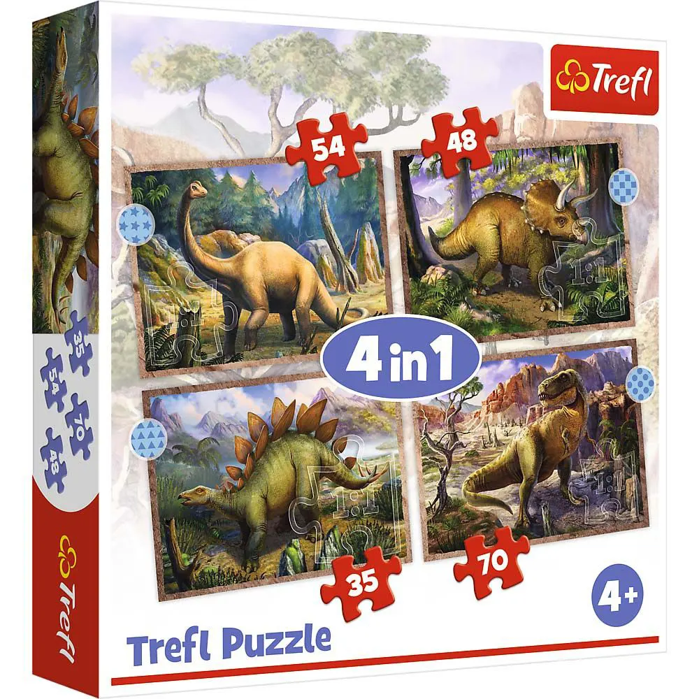 4 in 1: Interesting Dinosaurs - Scratch and Dent