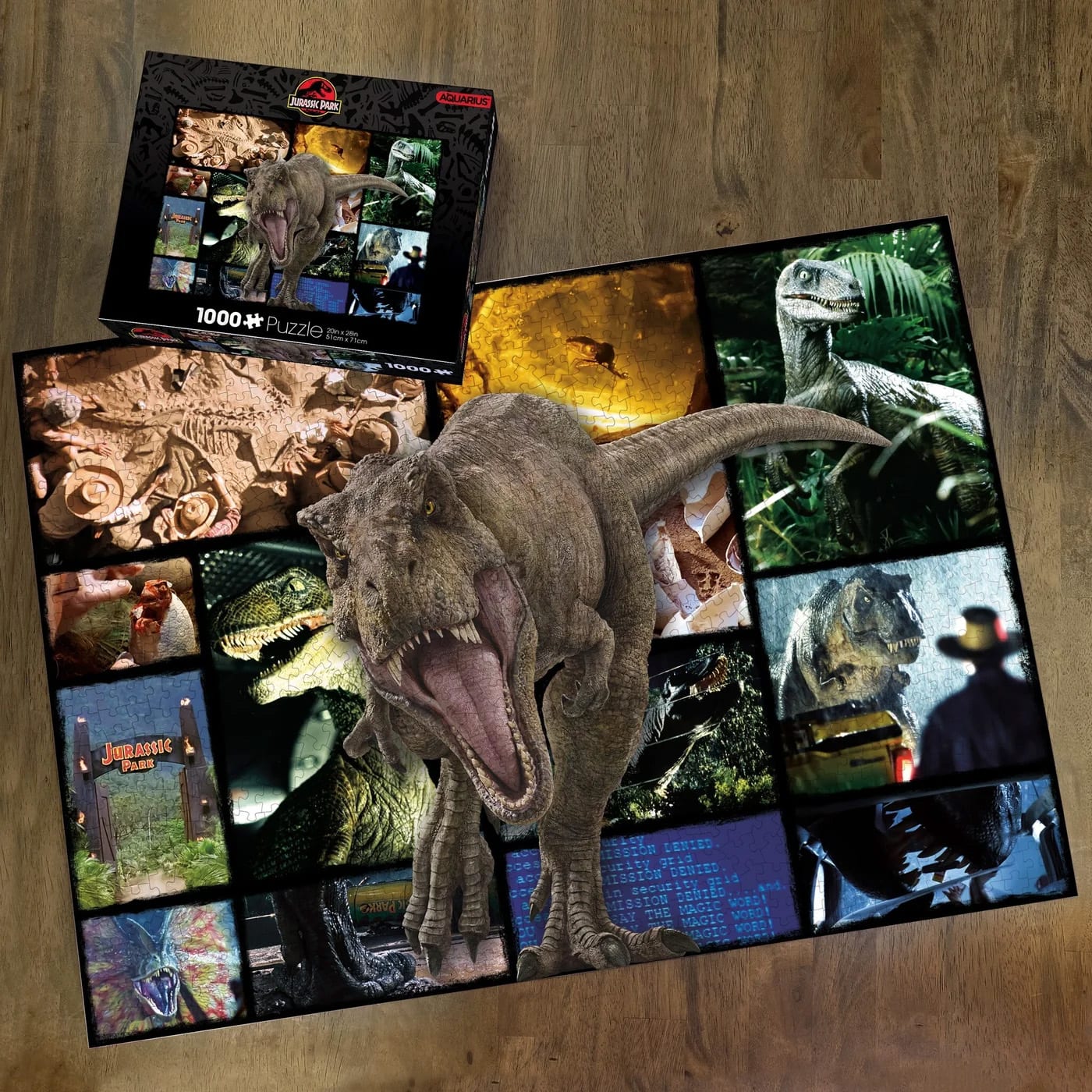 Jurassic Park Collage