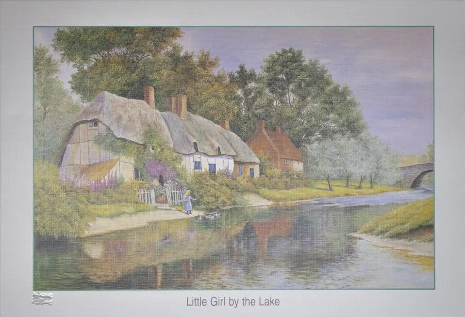 Little Girl By The Lake