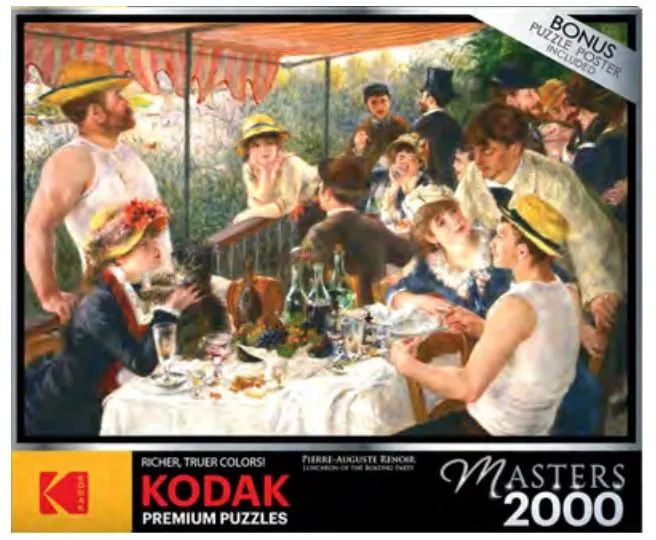 Luncheon of the Boating Party by Auguste Renoir