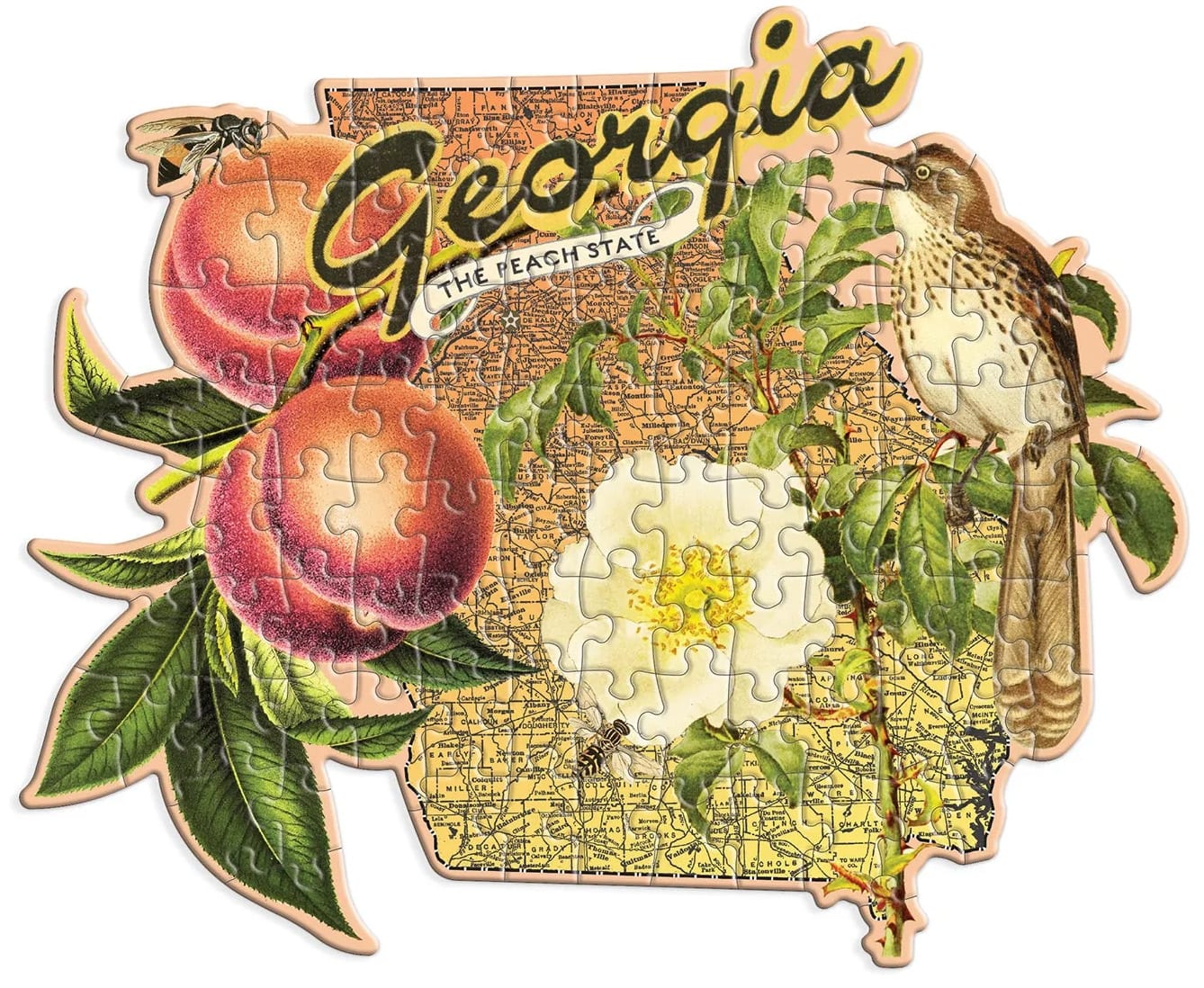 Georgia Mini Shaped Puzzle