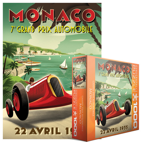 Monaco Travel Jigsaw Puzzle