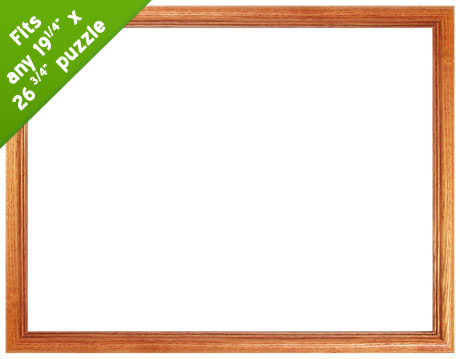19.25 x 26.75 Wood Frame  Natural - Scratch and Dent