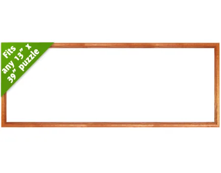 13 x 39 Wood Frame - Natural - Scratch and Dent