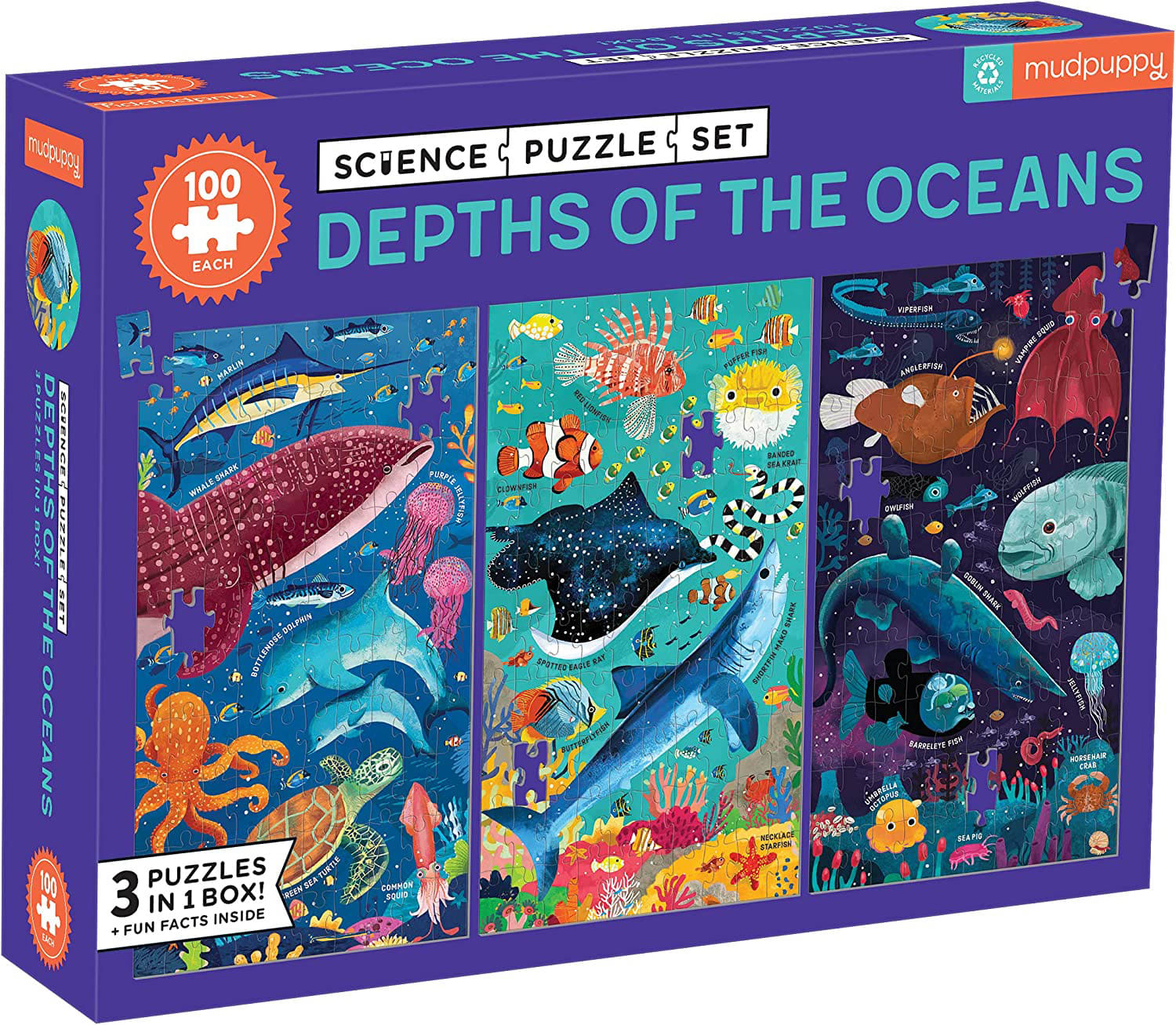 Depths of the Oceans Science Multipack Sea Life