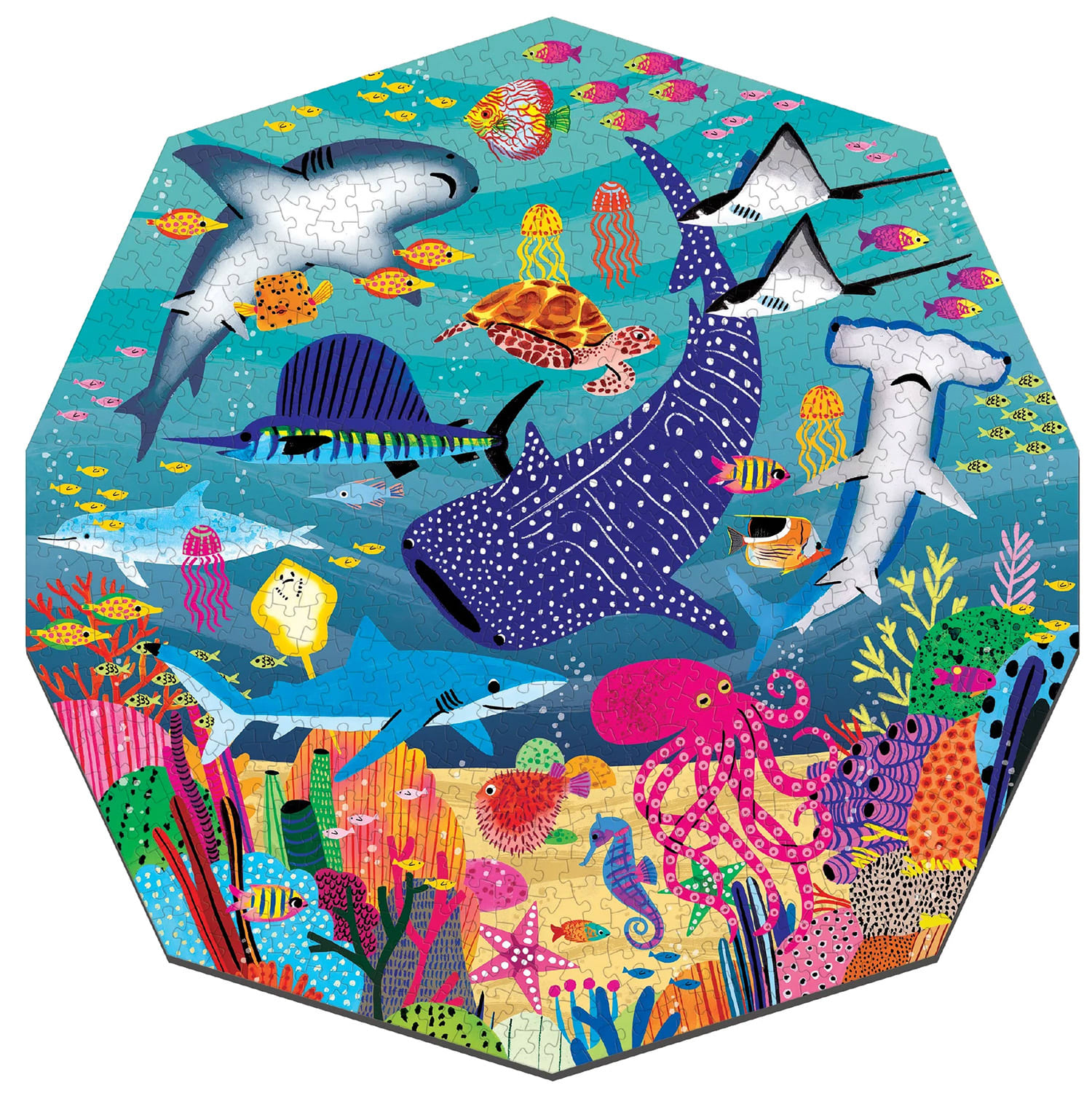 Ocean Terrarium Shaped Puzzle