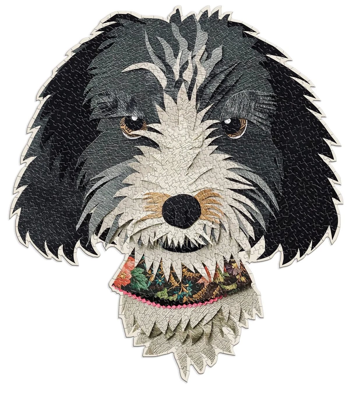 Paper Dogs Shaped Puzzle Dogs