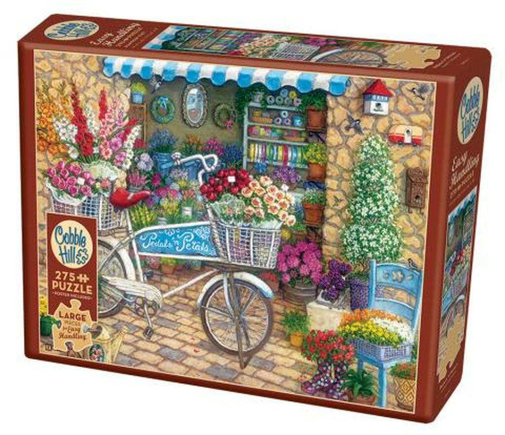 Pedals 'n' Petals, 275 Pieces, Cobble Hill | Serious Puzzles