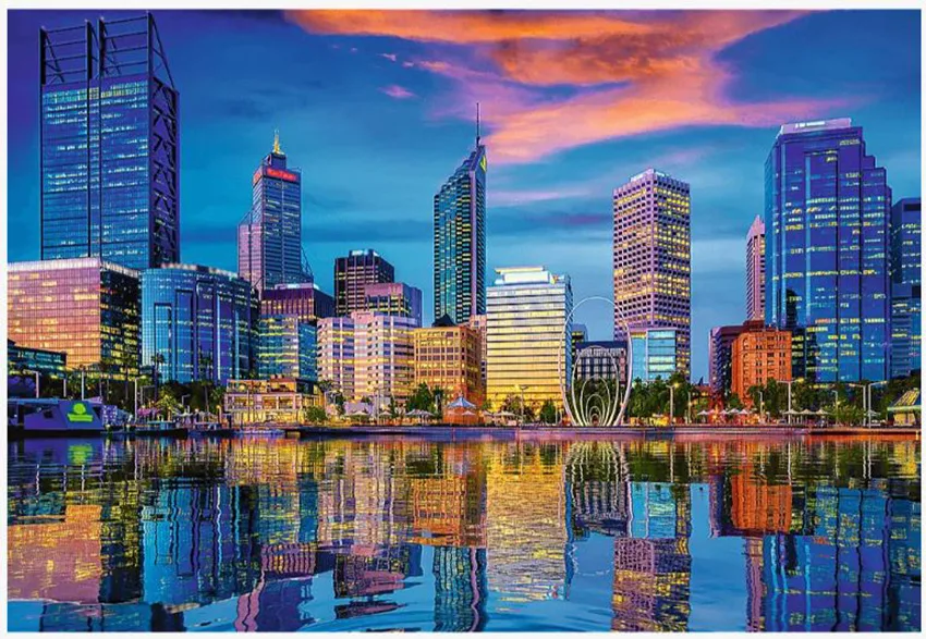 Urban Reflection: Perth, Australia Travel