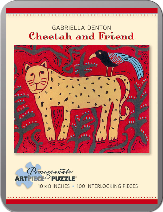 Cheetah and Friend Mini Puzzle Jungle Animals