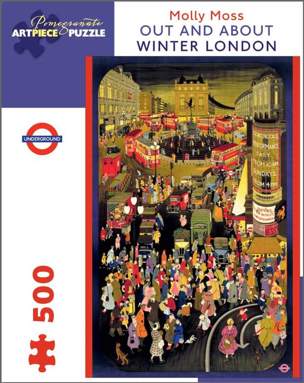 Out and About Winter London Travel Jigsaw Puzzle