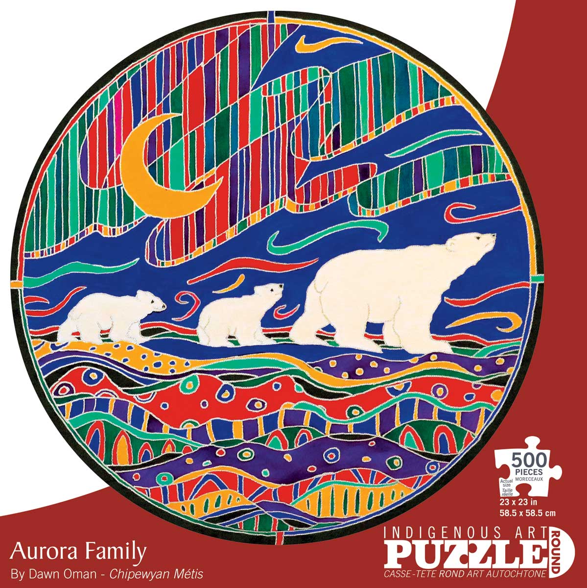 Aurora Family Bear Jigsaw Puzzle