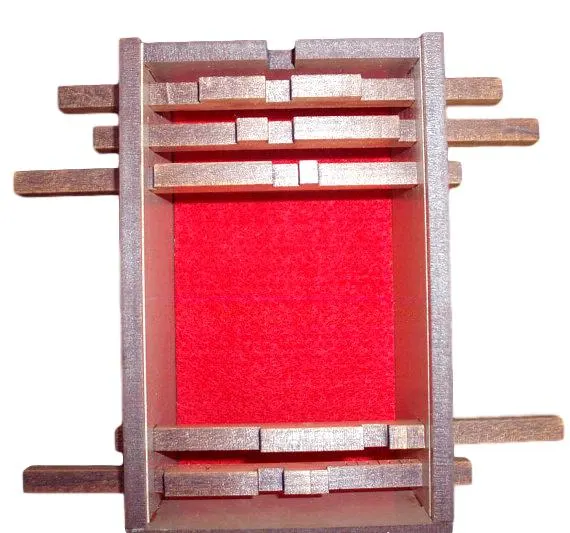 Pueblo Secret Lock Puzzle Box