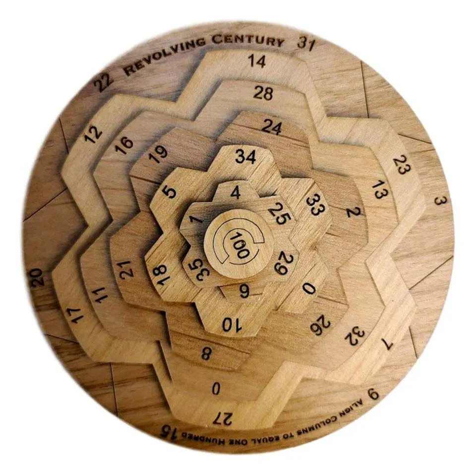 Revolving Century II Math Puzzle