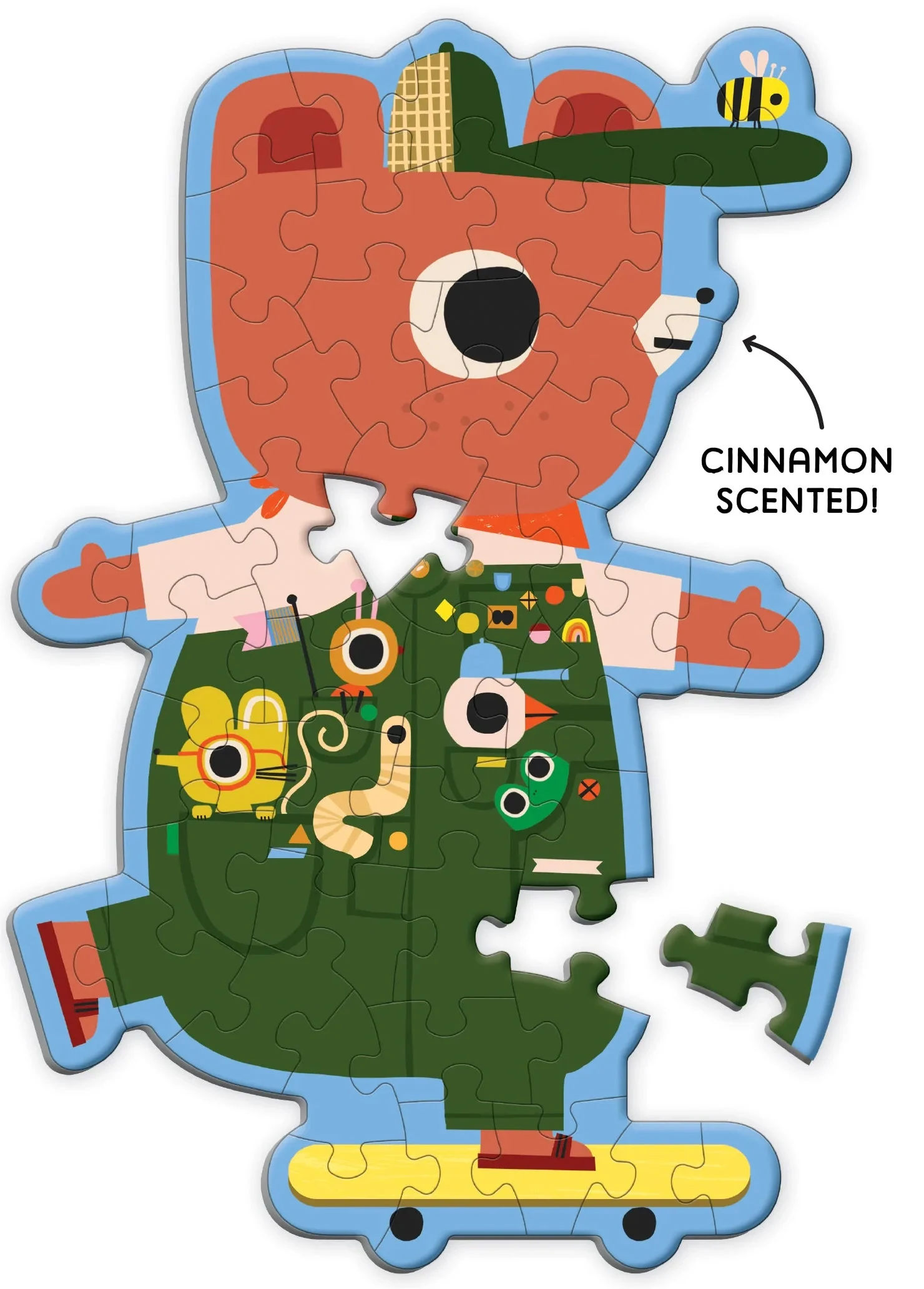 Cinnamon Bear Scratch and Sniff Puzzle