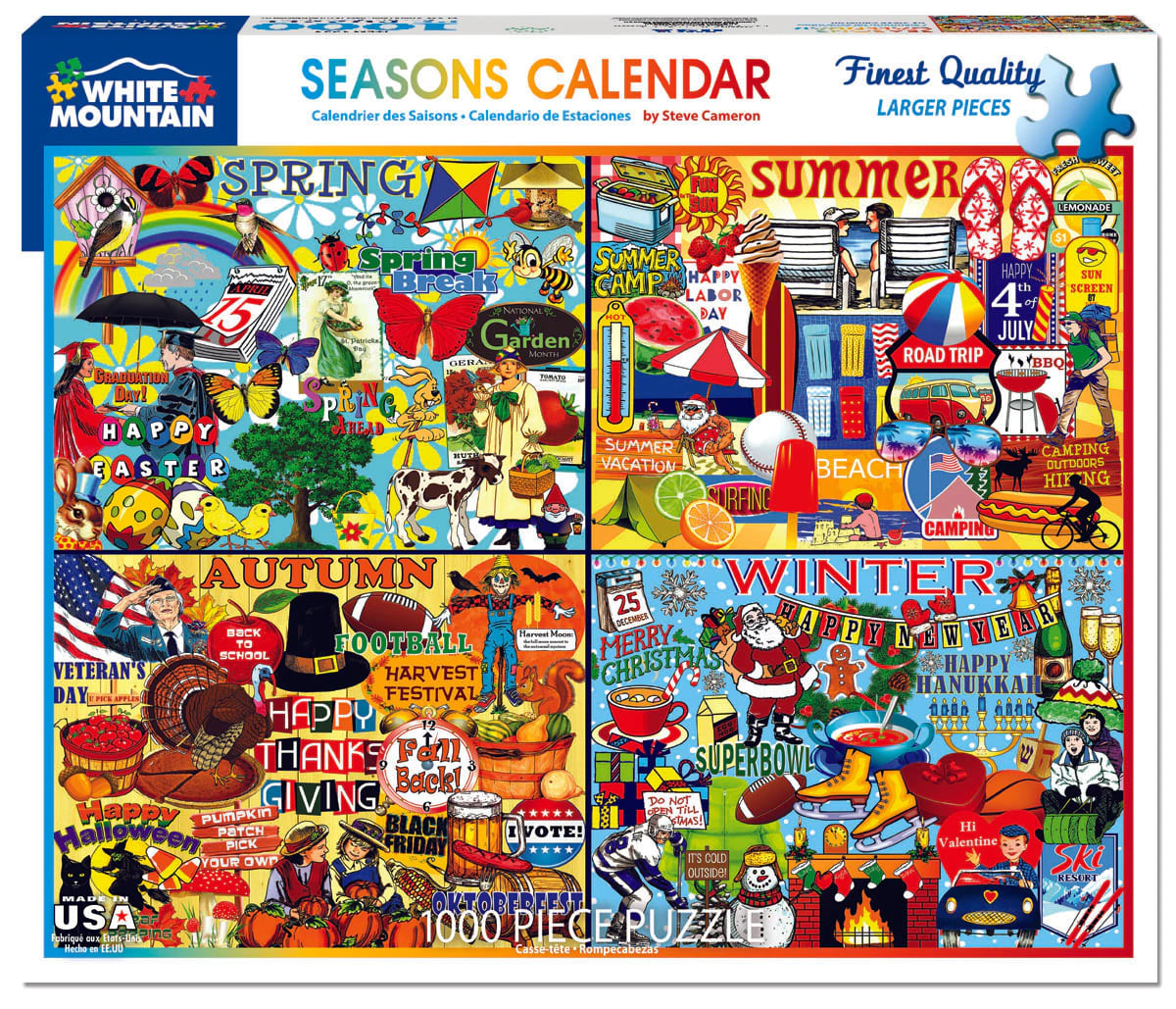 Season's Calendar by Steve Cameron