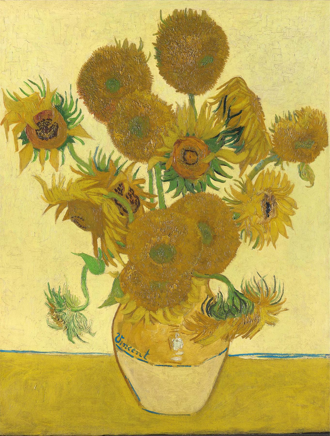 Sunflowers - National Gallery Fine Art