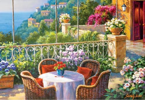 A Terrace Cafe Fine Art