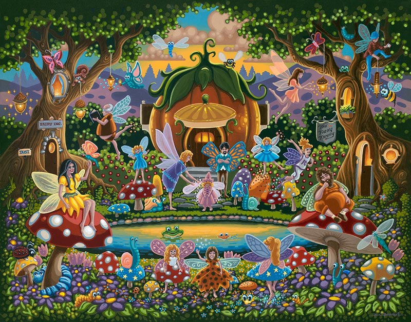 The Fairy Family Fairy Jigsaw Puzzle