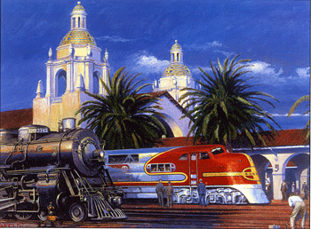 The New Warbonnet at San Diego Train