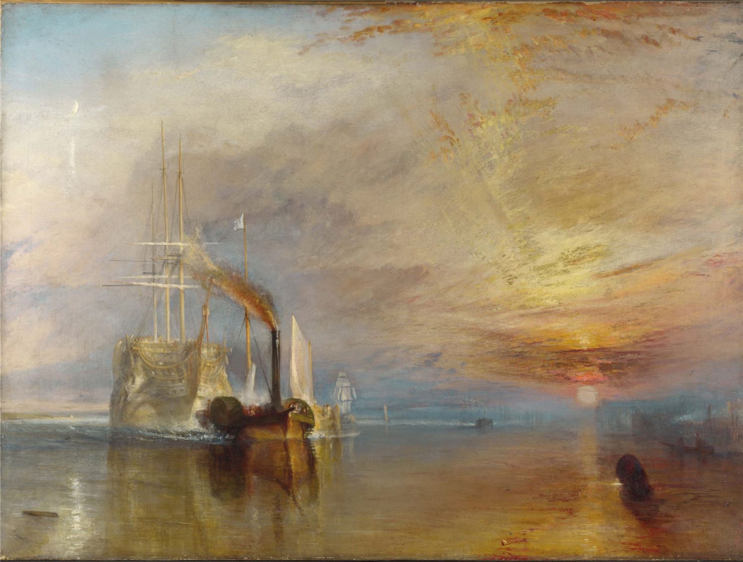 The Fighting Temeraire - National Gallery Fine Art
