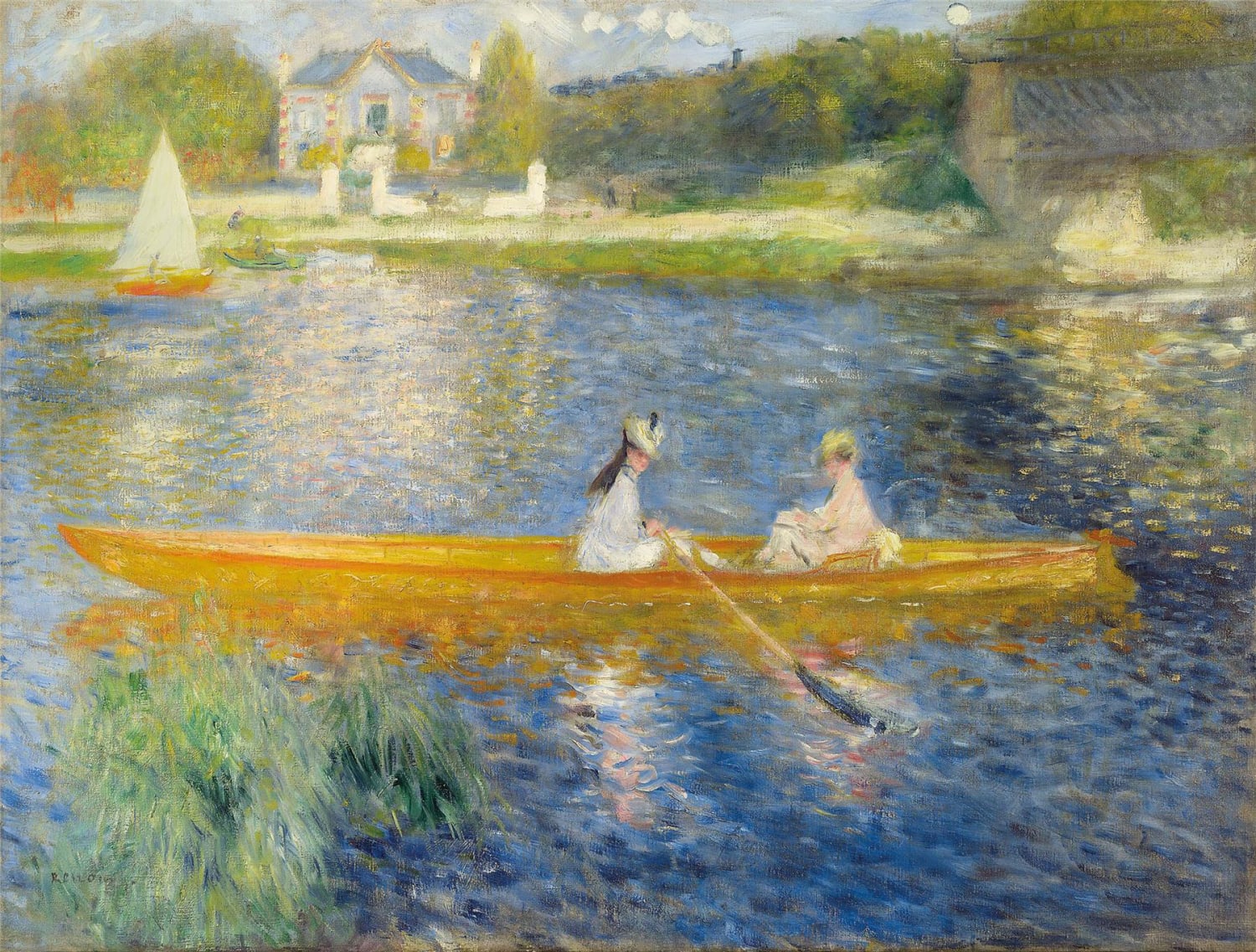 The Skiff (La Yole) - National Gallery Fine Art
