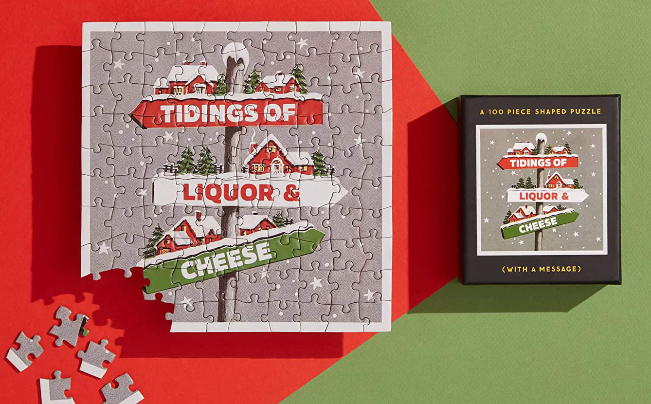 The Tidings Mini Shaped Puzzle