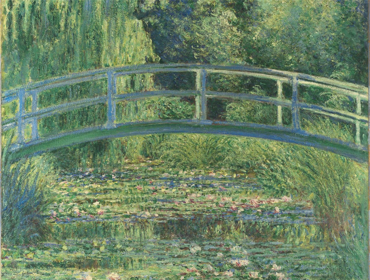 The Water-Lily Pond - National Gallery Fine Art