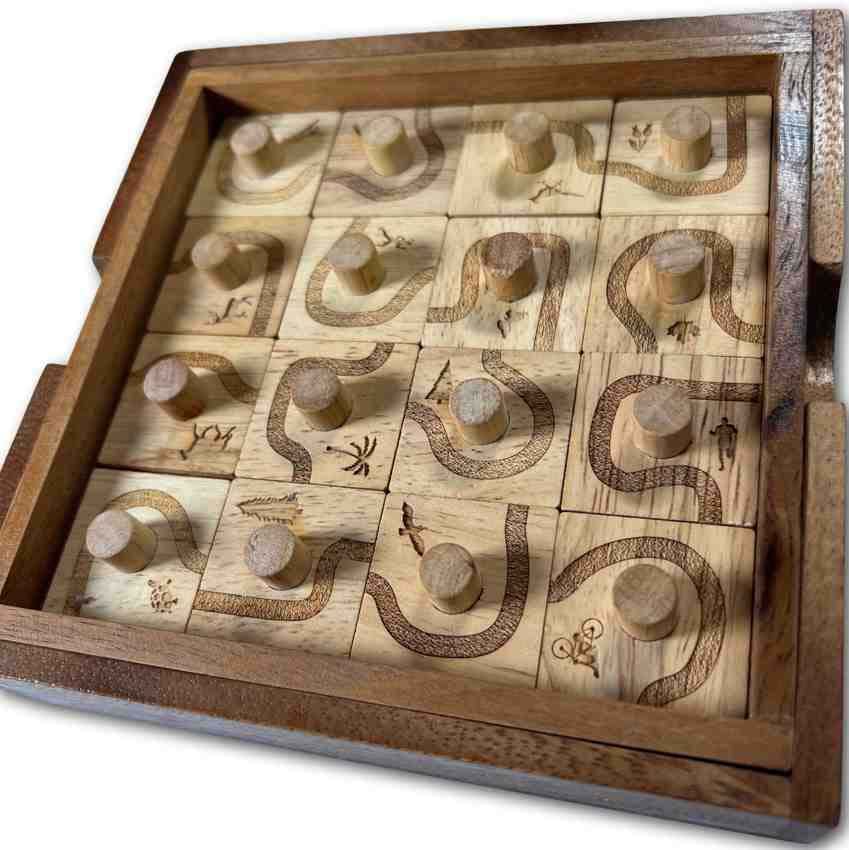 Trail Run Maze Puzzle