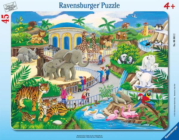 Visit to the Zoo Animals Jigsaw Puzzle