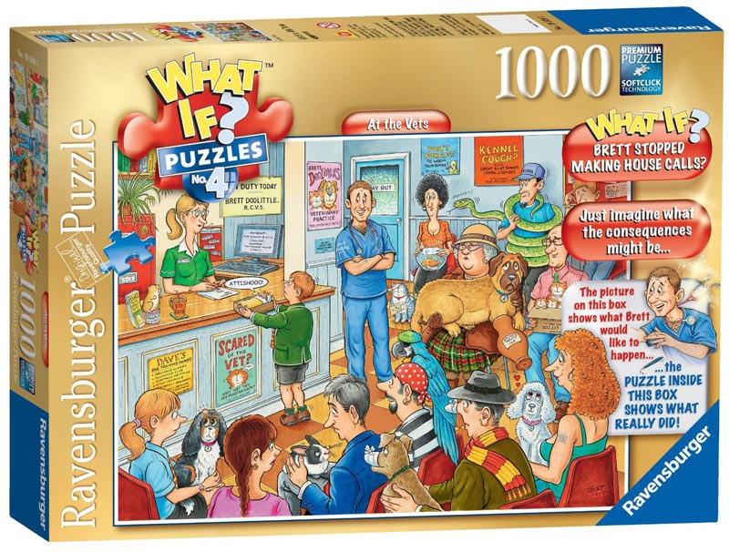 What If? At the Vet's, 1000 Pieces, Ravensburger Serious Puzzles