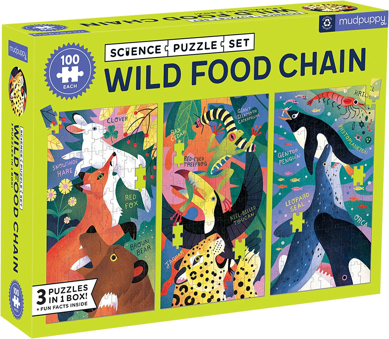 Wild Food Chain Science Multipack Animals