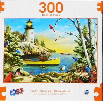 Winter Light Up Lighthouse