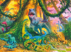 Dinosaur Jungle (John Francis) Dinosaurs By Ceaco
