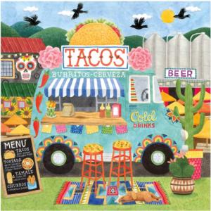 Taco Truck Ii Food and Drink Jigsaw Puzzle By Ceaco