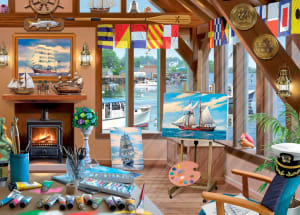 The Sailor's Studio Boat By Ceaco