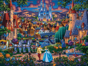 Cinderella's Enchanted Evening Disney Princess By Ceaco