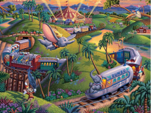 Disney's Dumbo The Flying Elephant Disney By Ceaco