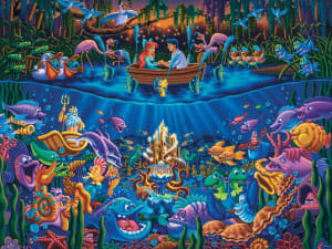 The Little Mermaid - Part of Your World Movies & TV By Ceaco