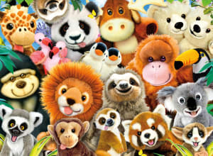 Plushie Parade Game & Toy By Ceaco