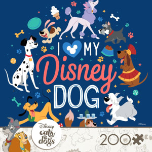 I Love My Disney Dog Dogs By Ceaco