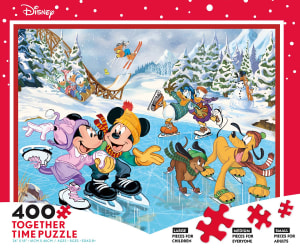 Mickey & Minnie Skating Mickey & Friends By Ceaco