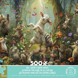 Mr. Goat's Good News Forest Animal By Ceaco