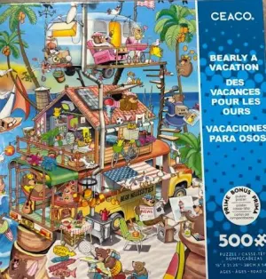 Bearly A Vacation Cartoon By Ceaco