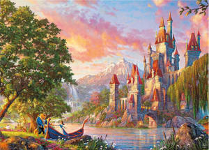 Beauty & The Beast 2 Disney Princess By Ceaco