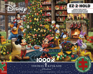 Mickey and Minnie Christmas Mickey & Friends By Ceaco